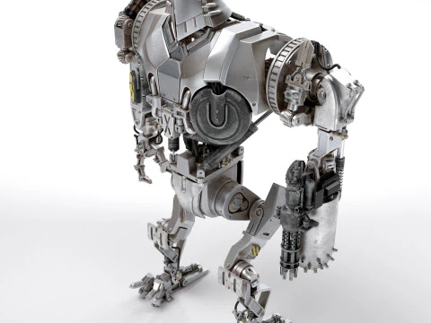 Cain Robocop 2 movie 1990 3D Model
