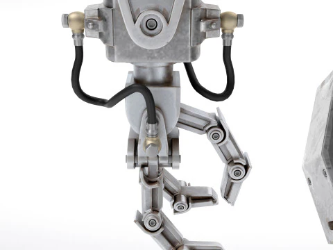 Cain Robocop 2 movie 1990 3D Model