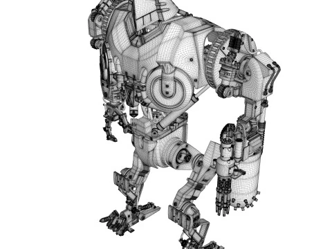 Cain Robocop 2 movie 1990 3D Model