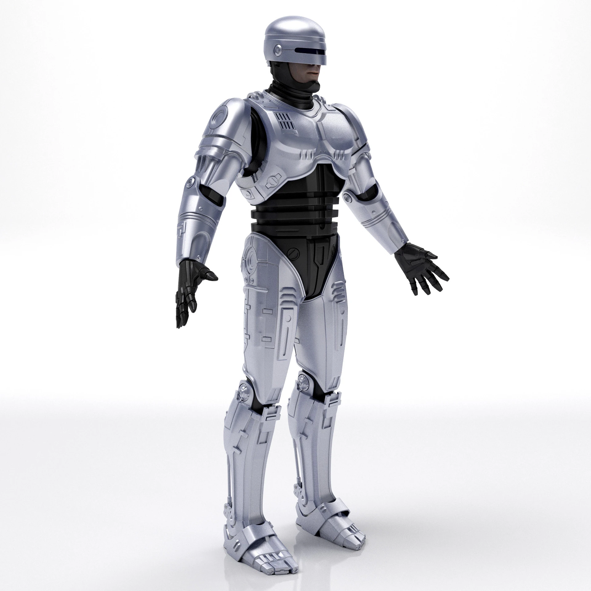 Film RoboCop 1987 Modello 3D .c4d .max .obj .3ds .fbx .stl .blend 