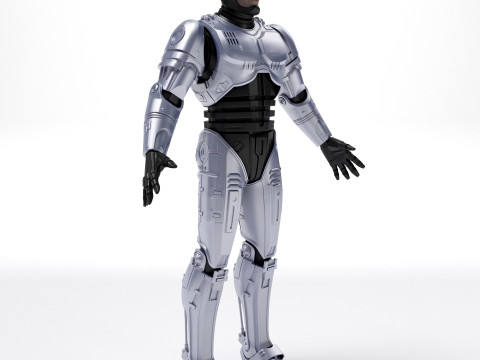 RoboCop Movie 1987 3D Model