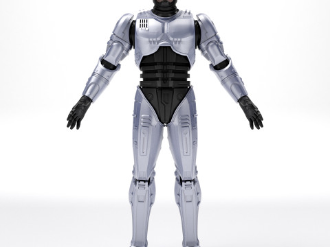 RoboCop Movie 1987 3D Модель