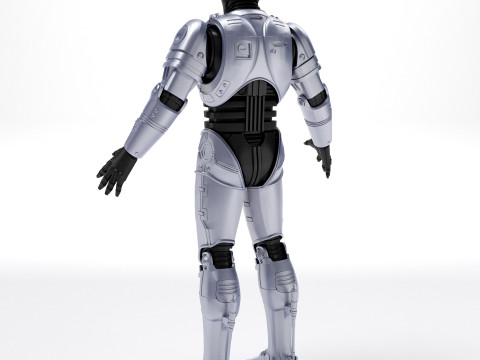 RoboCop Movie 1987 3D Модель