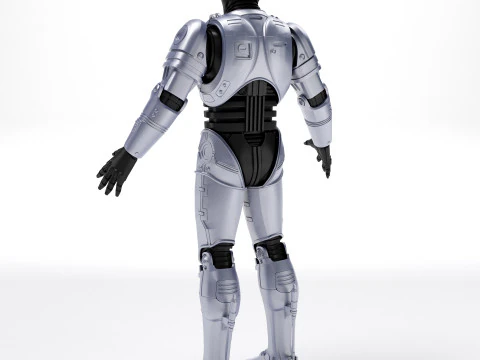 Film RoboCop 1987 Modello 3D