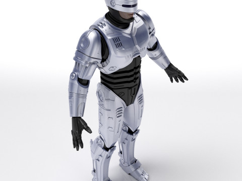 RoboCop Movie 1987 3D Модель
