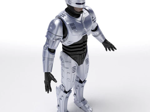 Film RoboCop 1987 Modello 3D