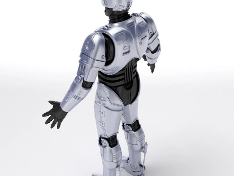 Film RoboCop 1987 Modello 3D