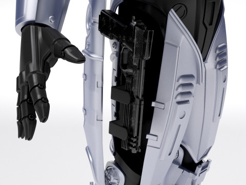 RoboCop Movie 1987 3D Модель