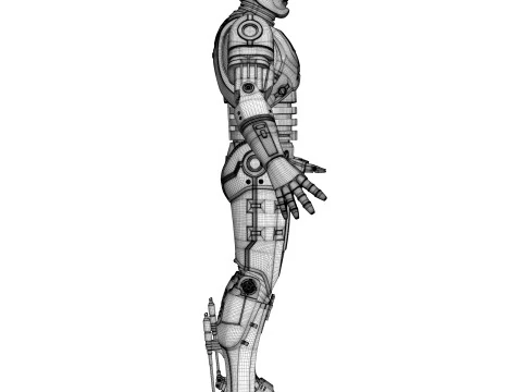 Film RoboCop 1987 Modello 3D