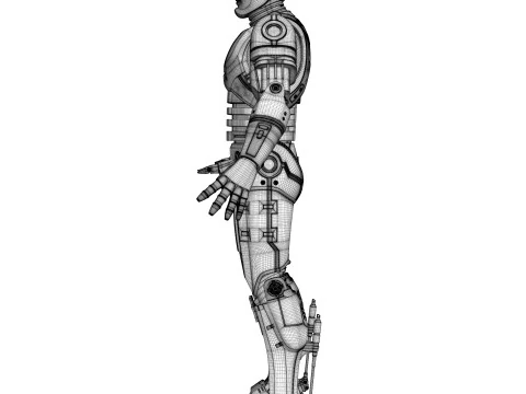 Film RoboCop 1987 Modello 3D