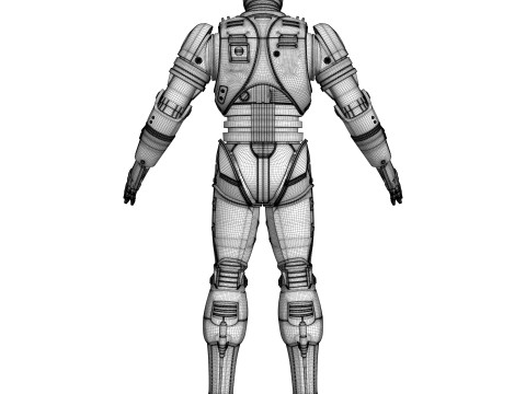 RoboCop Movie 1987 3D Модель