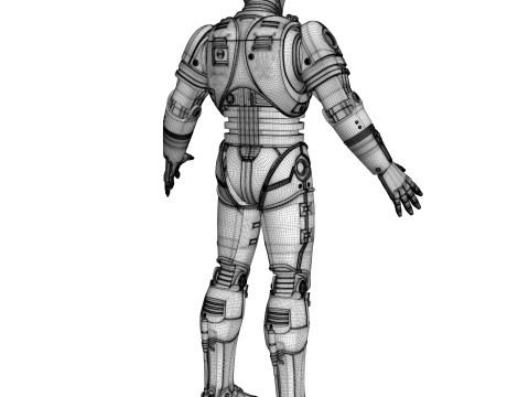 RoboCop Movie 1987 3D Модель