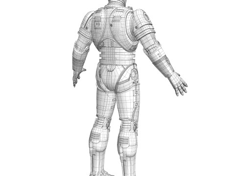 RoboCop Movie 1987 3D Модель