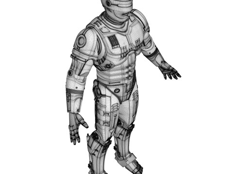 RoboCop Movie 1987 3D Модель