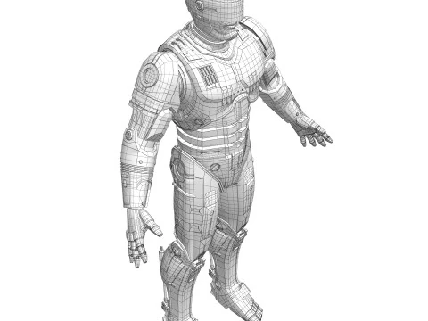 Film RoboCop 1987 Modello 3D