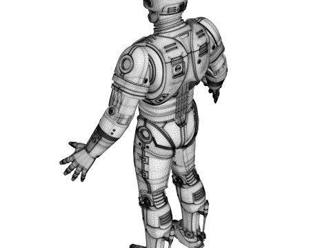 Film RoboCop 1987 Modello 3D