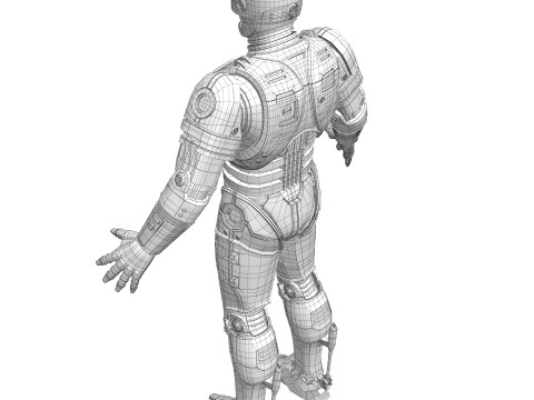 RoboCop Movie 1987 3D Модель
