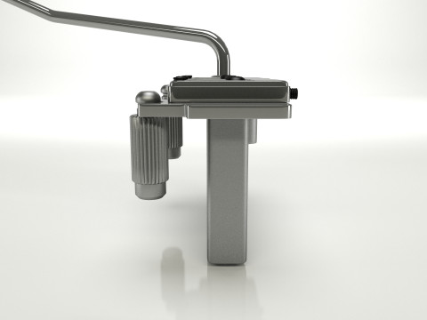 Wilkinson Tremolo Guitar Bridge 3D Model