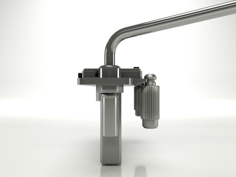 Wilkinson Tremolo Guitar Bridge 3D Model