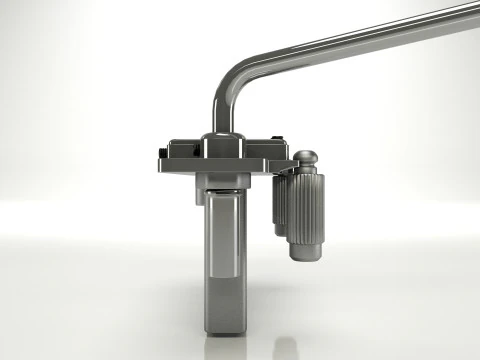 Wilkinson Tremolo Guitar Bridge 3D Model