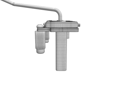 Wilkinson Tremolo Guitar Bridge 3D Model