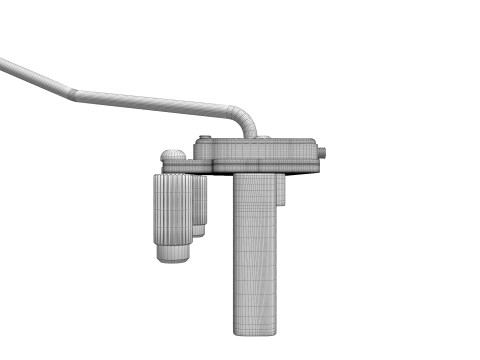 Wilkinson Tremolo Guitar Bridge 3D Model