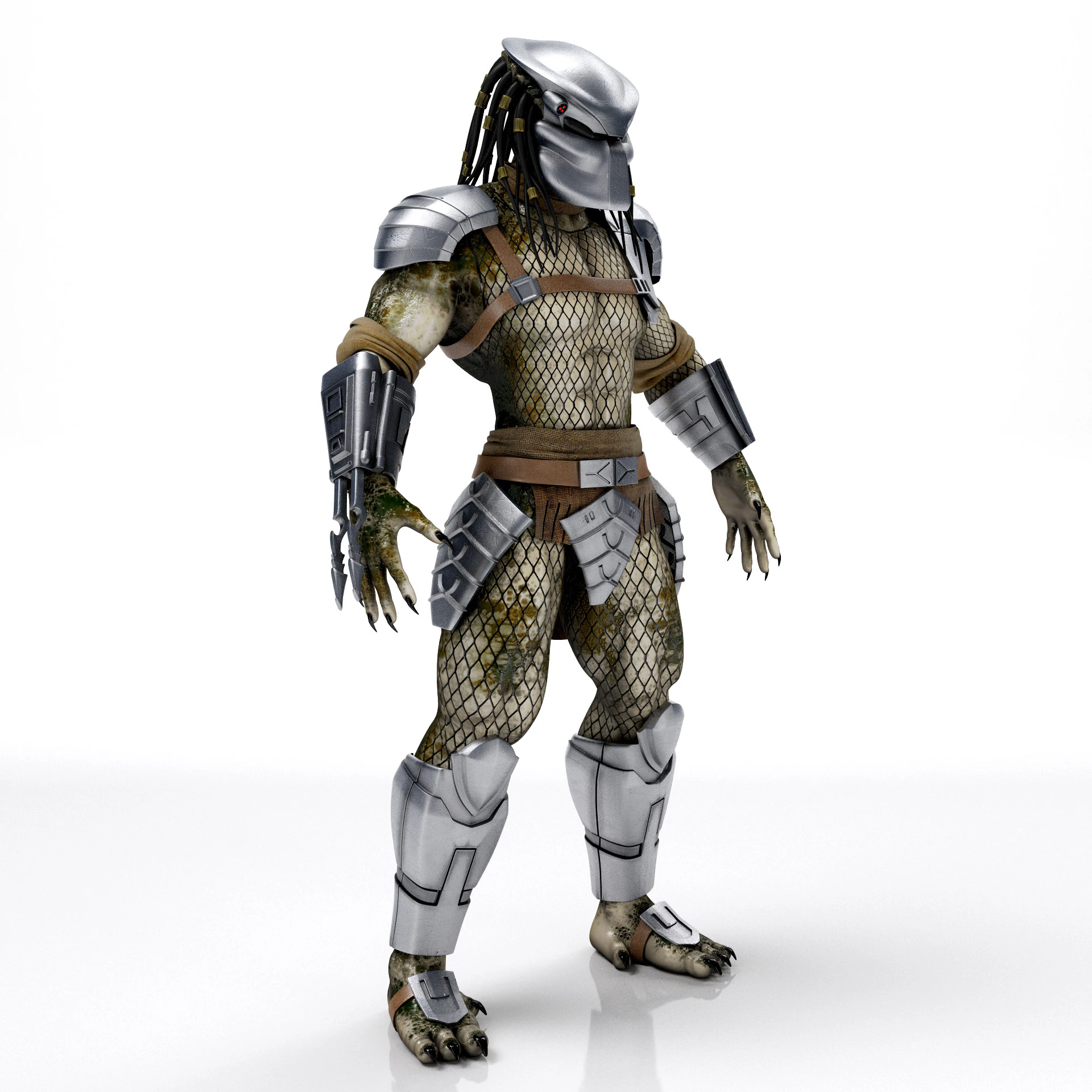 Predator Movie 1987 3D Model .c4d .max .obj .3ds .fbx .stl .blend 