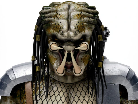 Predator Movie 1987 3D Model
