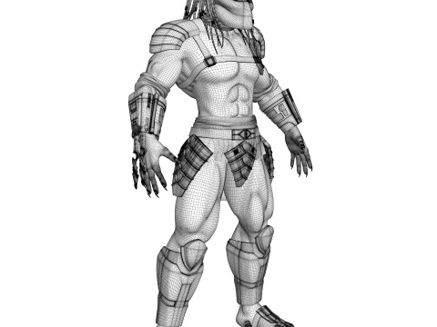 Predator Movie 1987 3D Model
