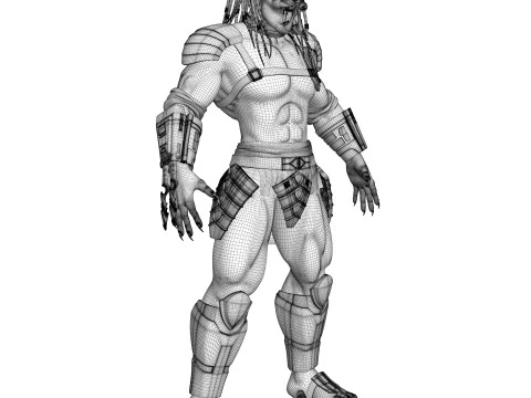 Predator Movie 1987 3D Model