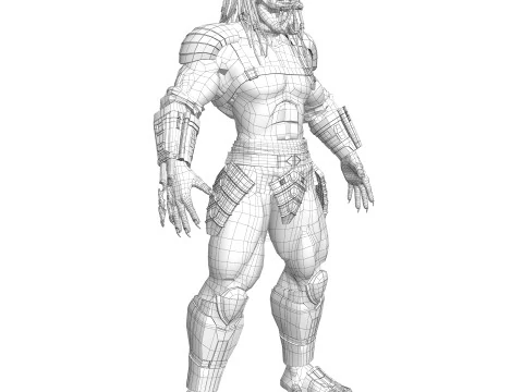 Predator Movie 1987 3D Model