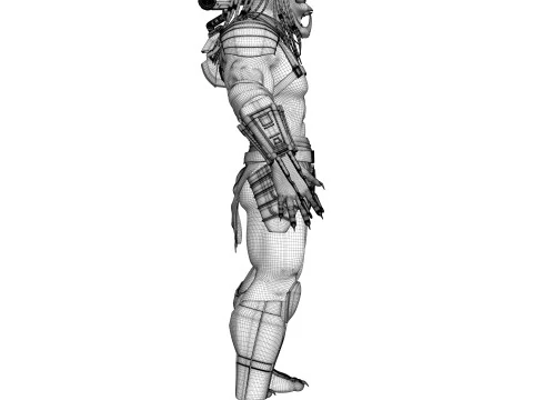 Predator Movie 1987 3D Model