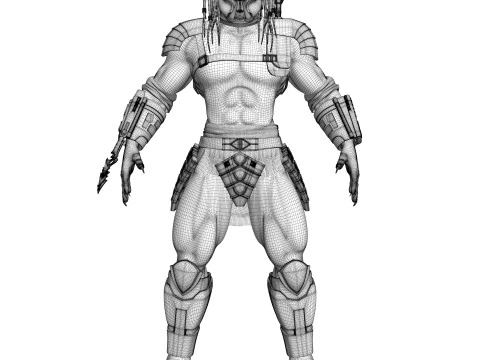 Predator Movie 1987 3D Model