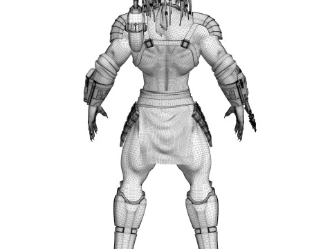 Predator Movie 1987 3D Model
