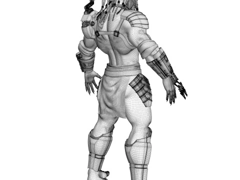 Predator Movie 1987 3D Model