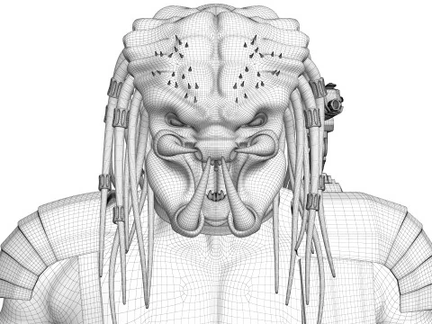 Predator Movie 1987 3D Model