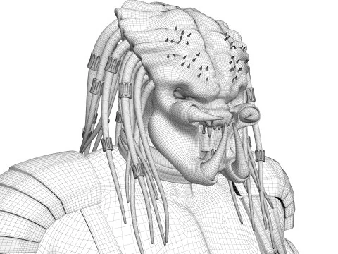 Predator Movie 1987 3D Model