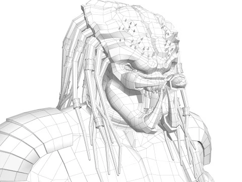 Predator Movie 1987 3D Model