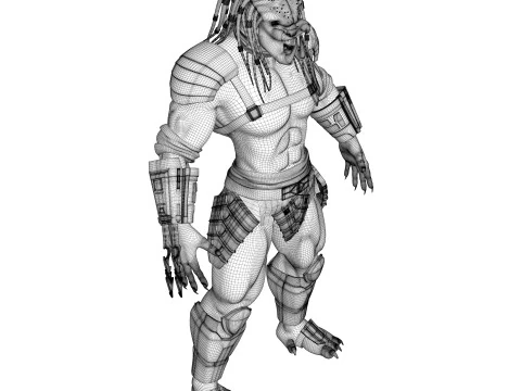 Predator Movie 1987 3D Model
