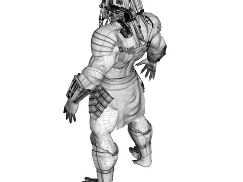 Predator Movie 1987 3D Model