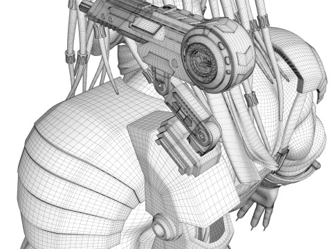 Predator Movie 1987 3D Model