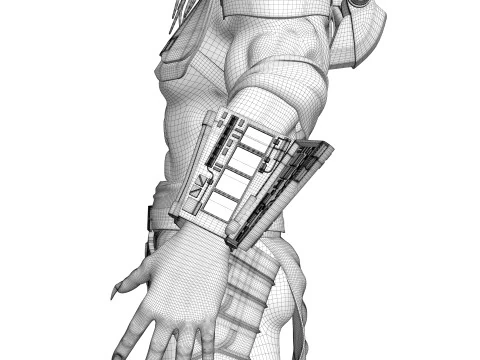 Predator Movie 1987 3D Model