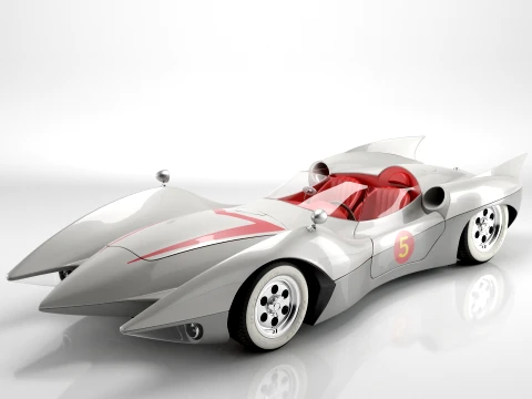 Speed Racer MACH 5 3D Model