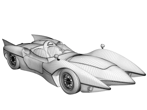 Speed Racer MACH 5 3D Model