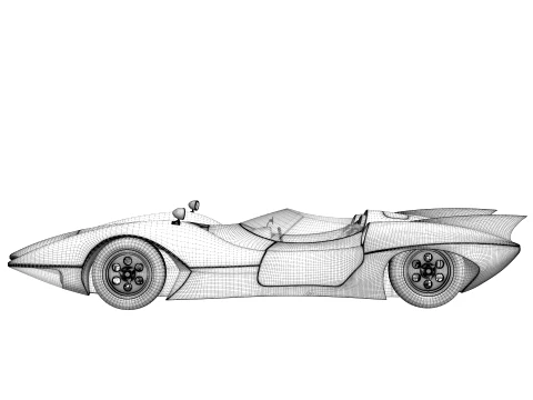 Speed Racer MACH 5 3D Model