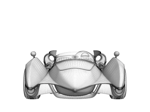 Speed Racer MACH 5 3D Model