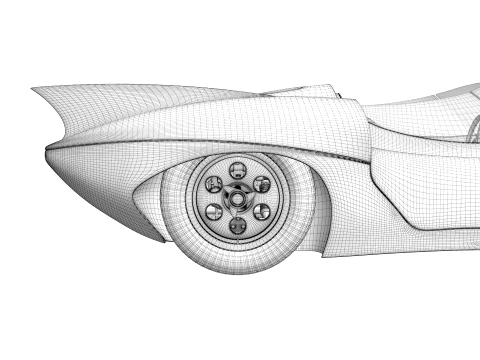 Speed Racer MACH 5 3D Model