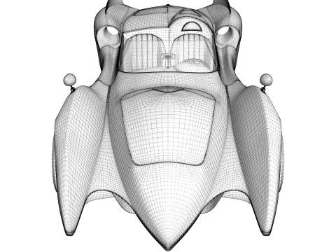 Speed Racer MACH 5 3D Model