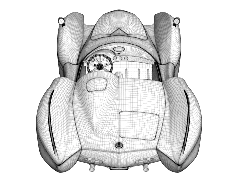 Speed Racer MACH 5 3D Model