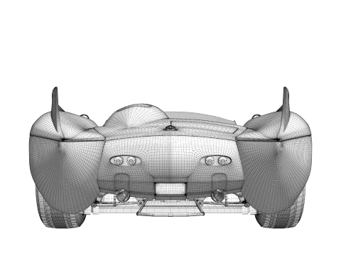 Speed Racer MACH 5 3D Model